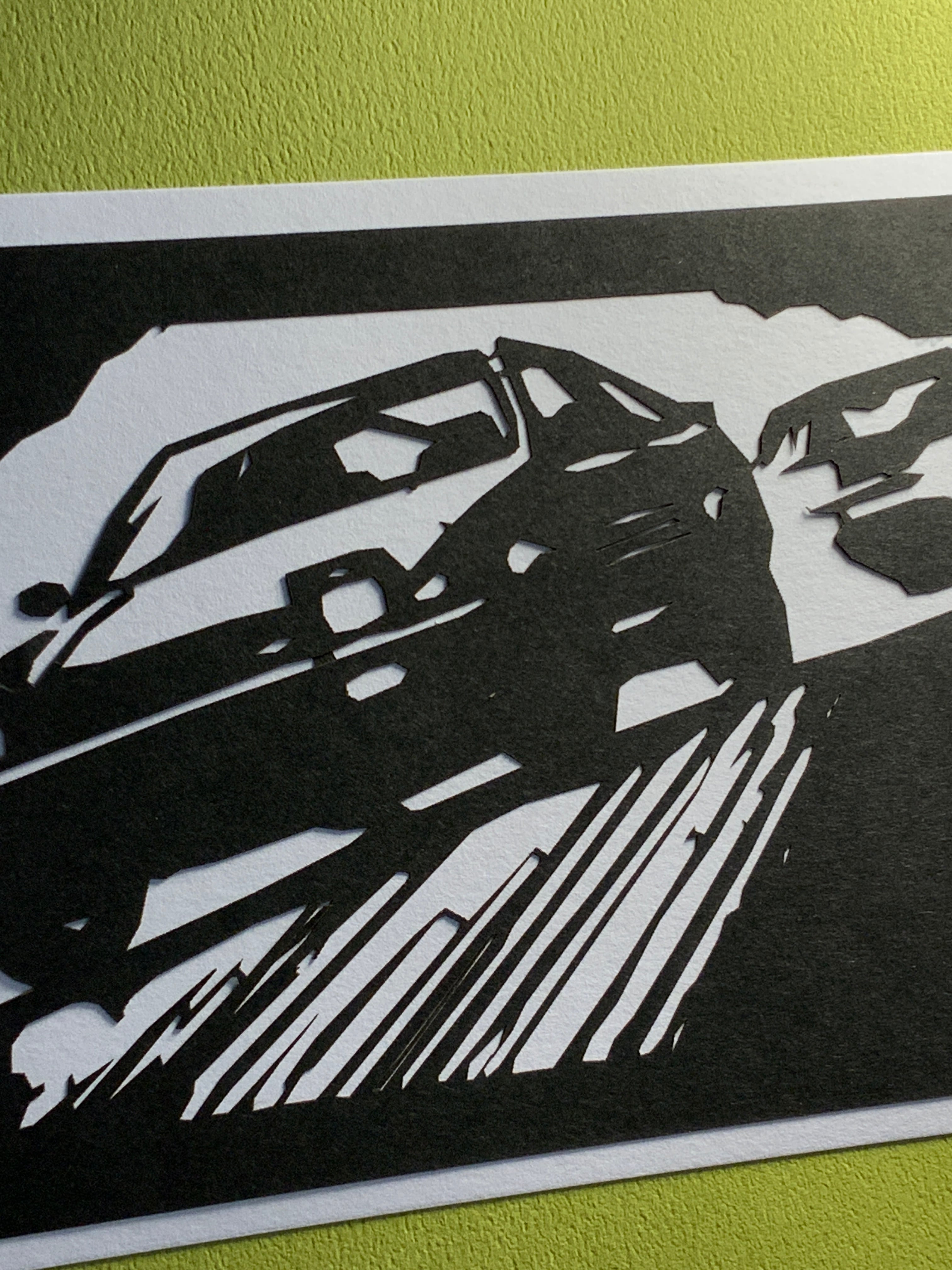 切り絵 461-Car-86切り絵 | 切り絵博覧会 (↑上のメニューにも色々あり〼)