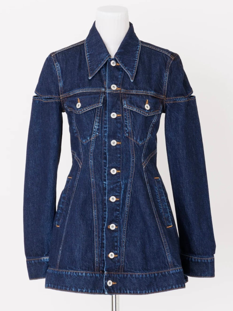 24AW】FETICO フェティコ / DENIM SLIT JACKET | TRENT 24AW】FETICO フェティコ / DENIM SLIT JACKET | TRENT