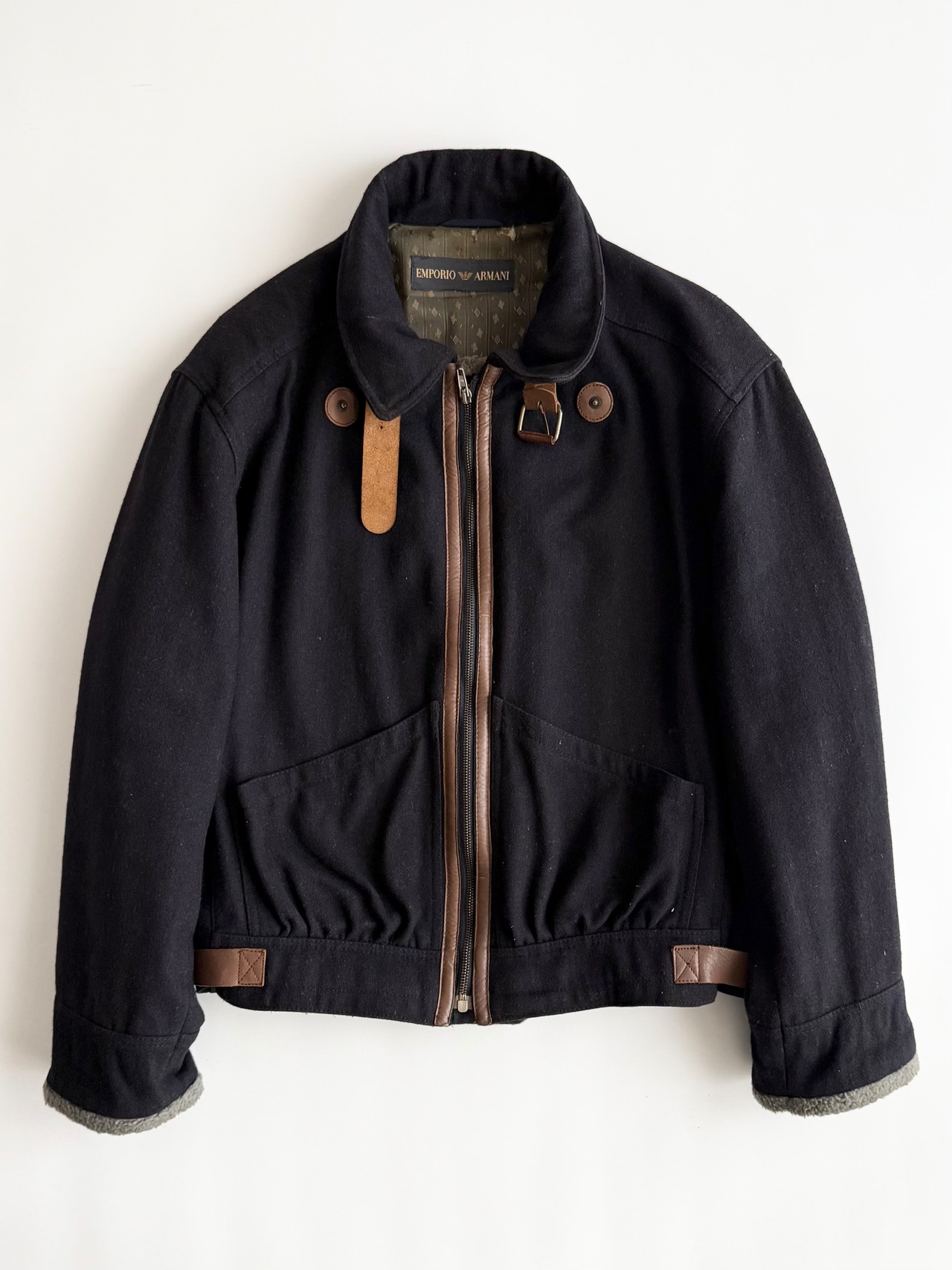 1983. EMPORIO ARMANI BELTED JACKET