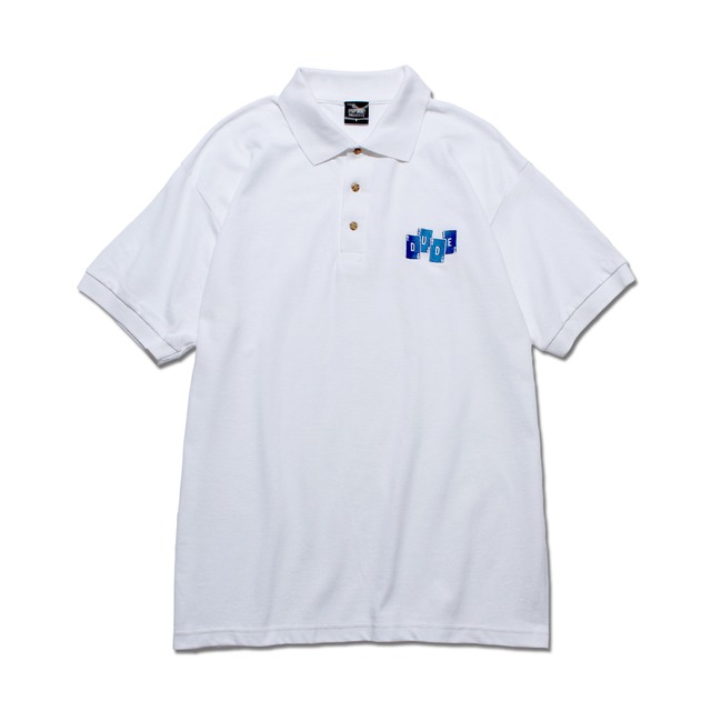 【STAY DUDE COLLECTIVE】Trump Logo Polo Shirt 21SS (WHITE)