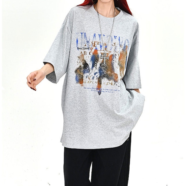 ペイントシーンアートルーズTシャツ
2col R01706