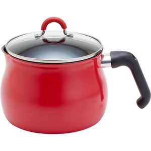 【新着特価】和平フレイズ マルチポット Lサイズ 16cm 3L (3~4人用) レッド IH対応 ご飯鍋 ミルクパン 揚げ鍋 ふっ素樹脂加工 トゥーメイ To May 一人暮らし 新生活 SRA-9474