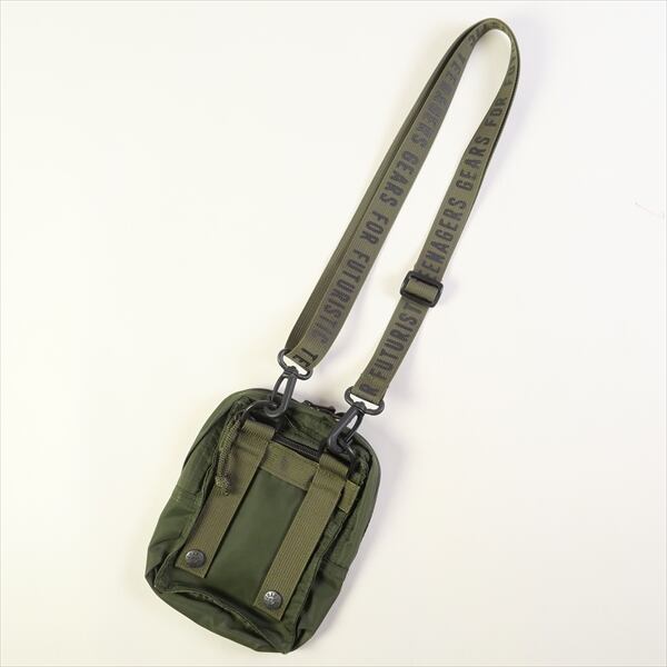 HUMAN MADE ヒューマンメイド 22AW MILITARY POUCH ミリタリーポーチ バッグ 鞄 グリーン