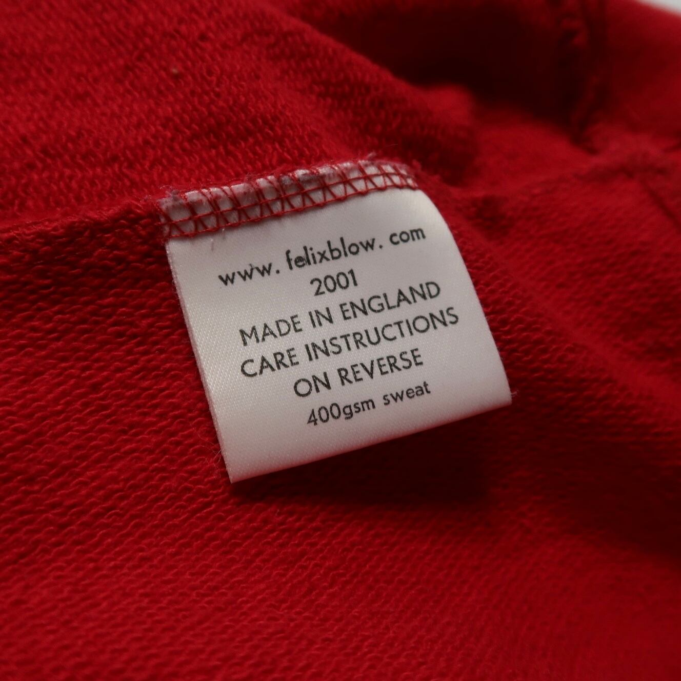 2001 Felix Blow print design sweat | gamustore