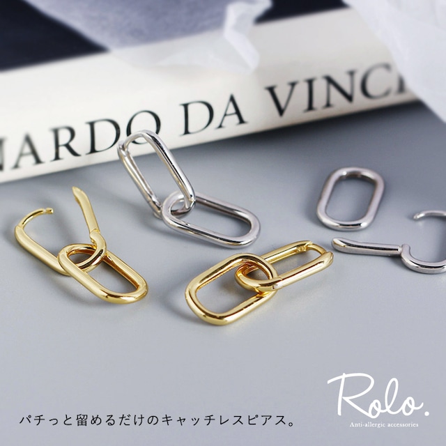 2WAY チェーンピアス シルバー925