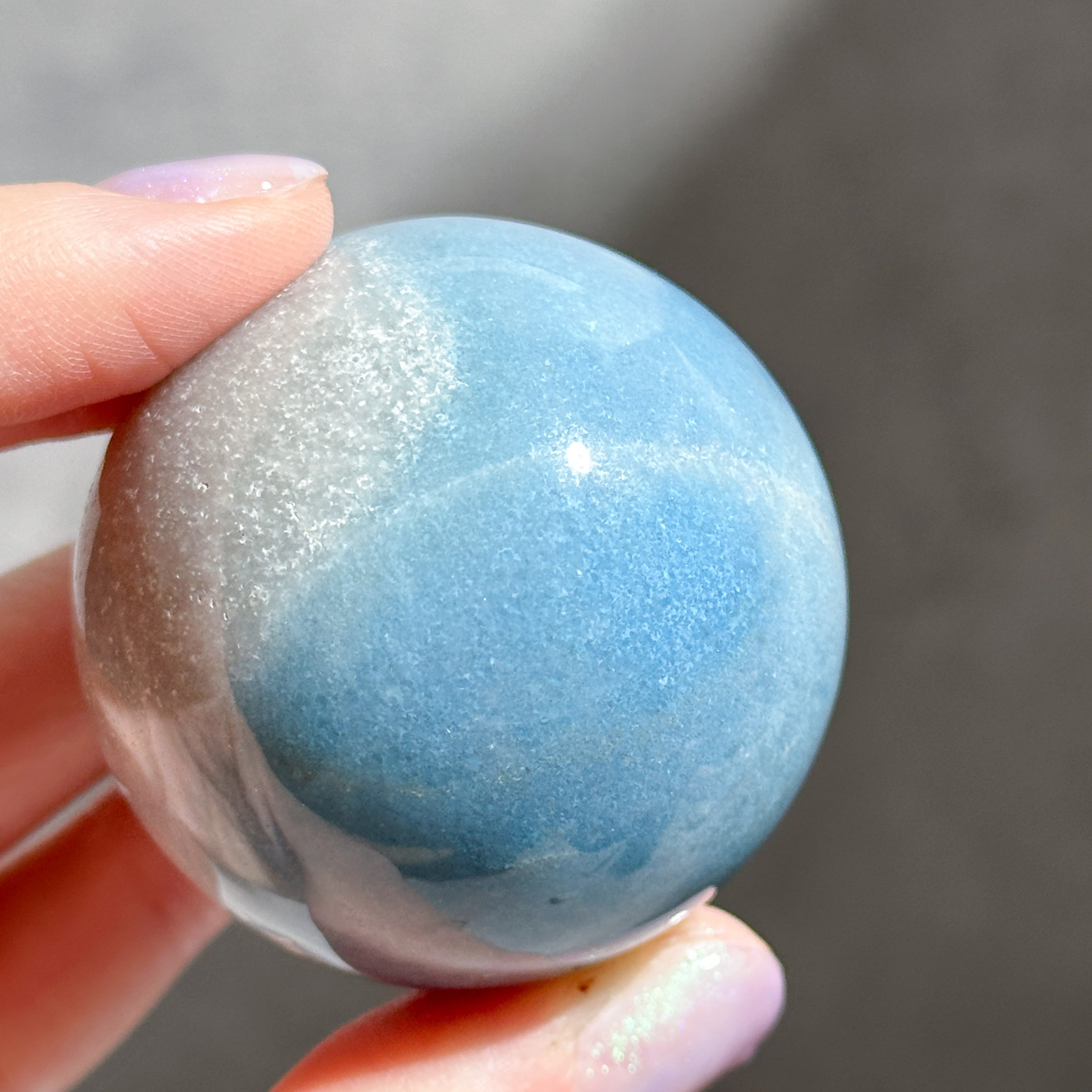 トロレアイトインクォーツ（トロール石）スフィア（丸玉）61