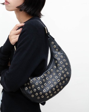 GIANNI CHIARINI - studded leather shoulder bag