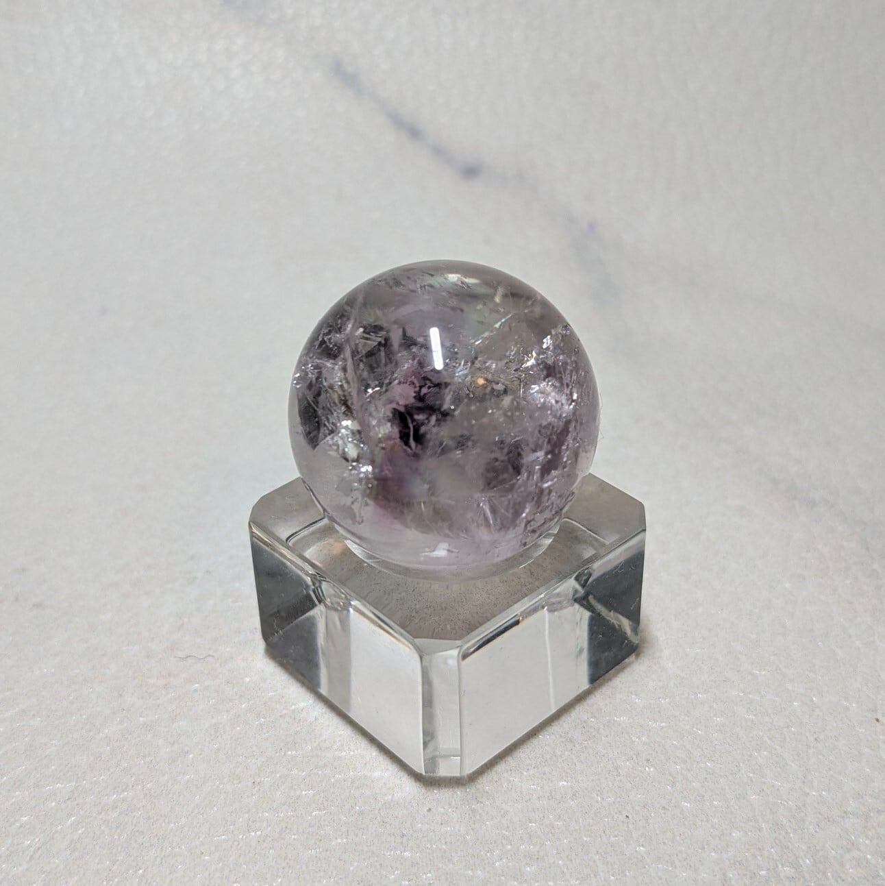 アイリスアメジストスフィア アイリスアメシストミニスフィア 約23mm | iris imrama stone