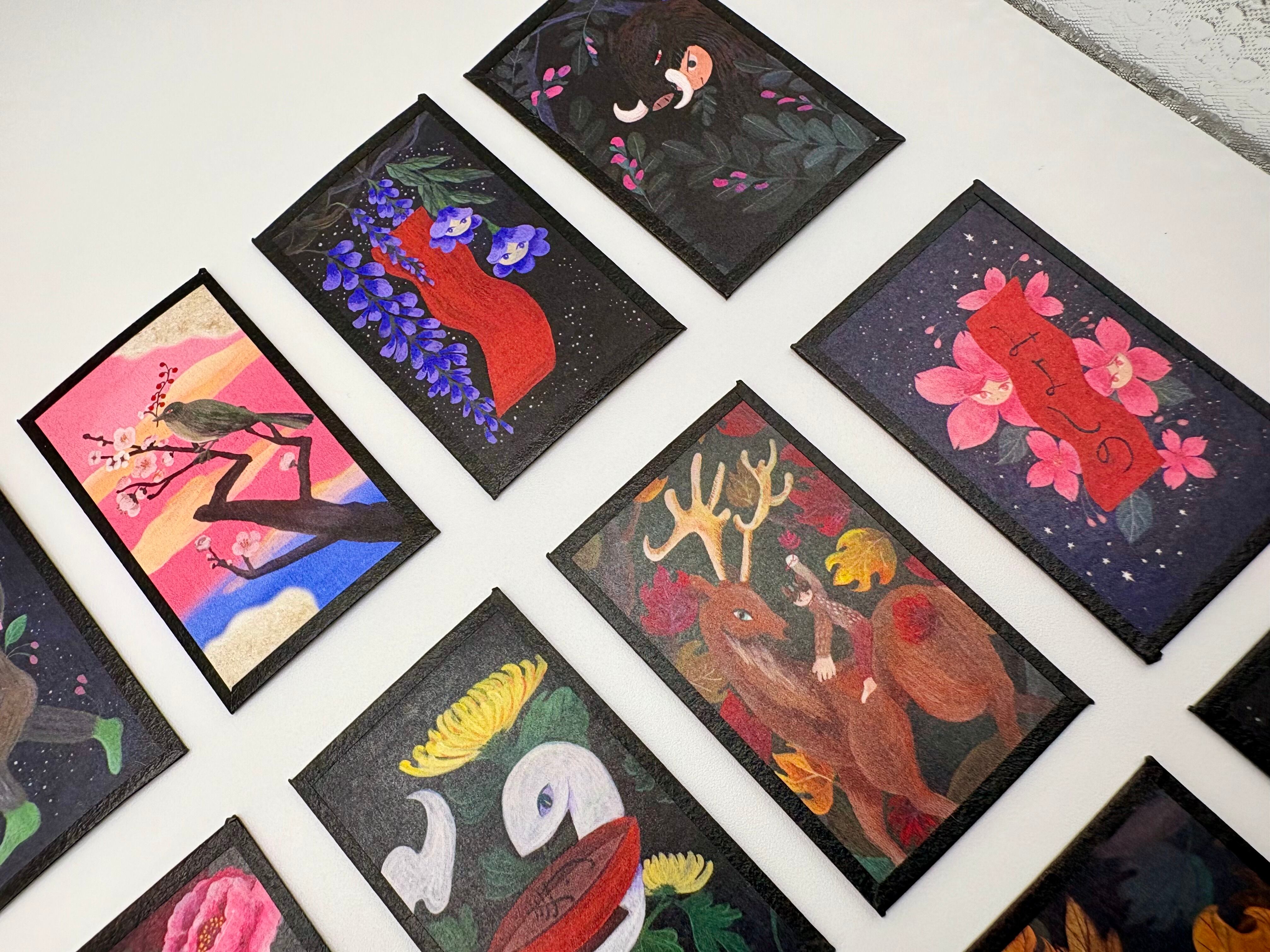 京都アート花札】現代作家コラボ｜飾る伝統工芸、空間を彩る和モダン