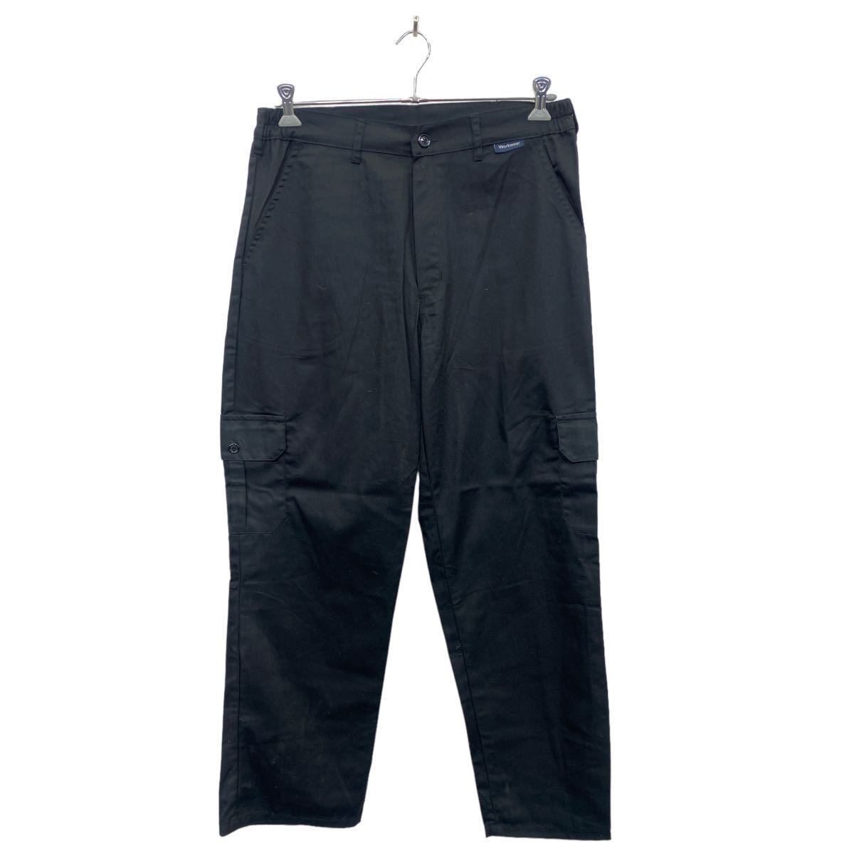 STONE  ブラックカーゴパンツW29 スタジオ スタイル カーゴパンツ / STUDIO STYLE CARGO PANT
