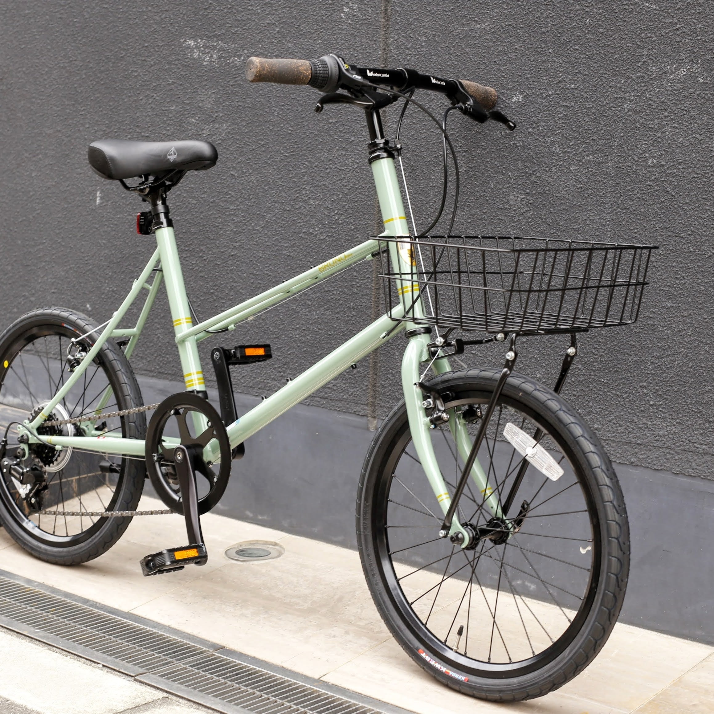 都内限定販売！ご自宅近くまでお届け　Bruno mixte カゴ　ライト　鍵付き BRUNO / MIXTE BLACK EDITION – 京都の自転車屋 CYCLE SHOP