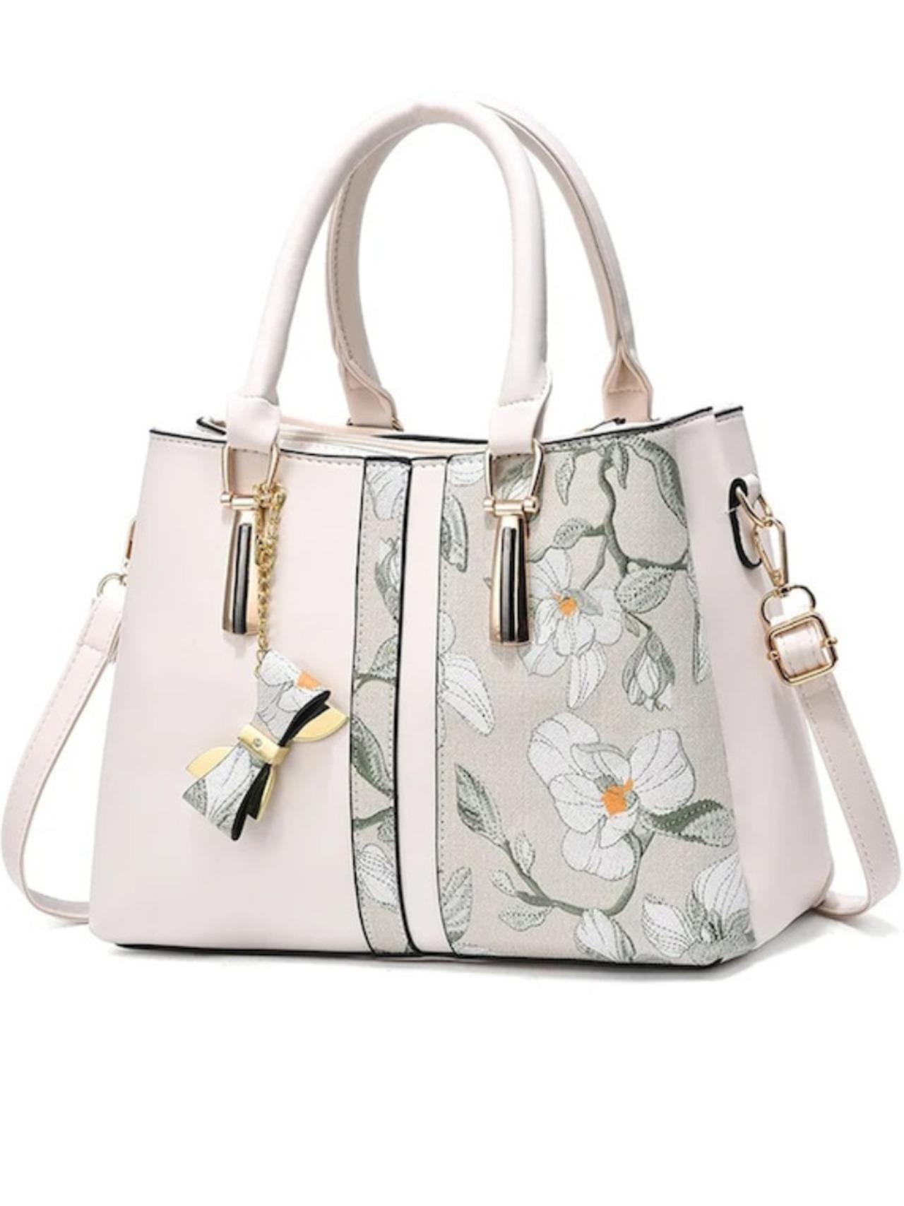 【0283】Ribbon Charm Flower Hand Shoulder 2way Bag