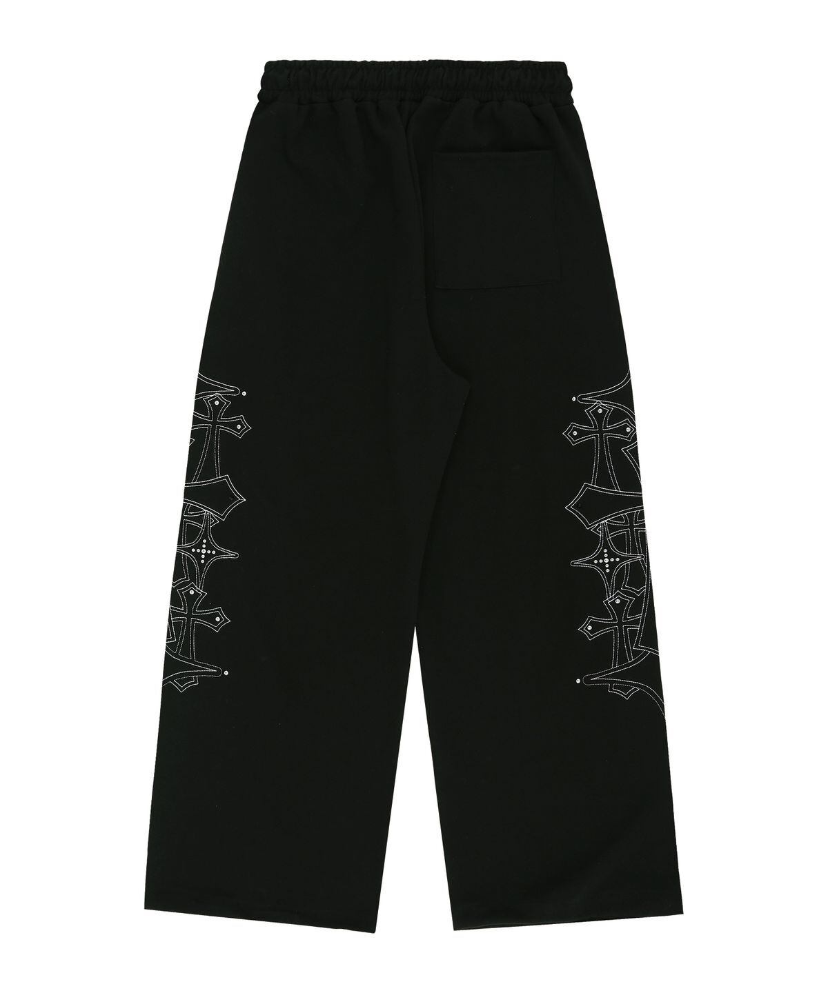 ☆TWICE ミナ 着用！！【EASYNOEASY】Stud Needle Work Sweat Pants