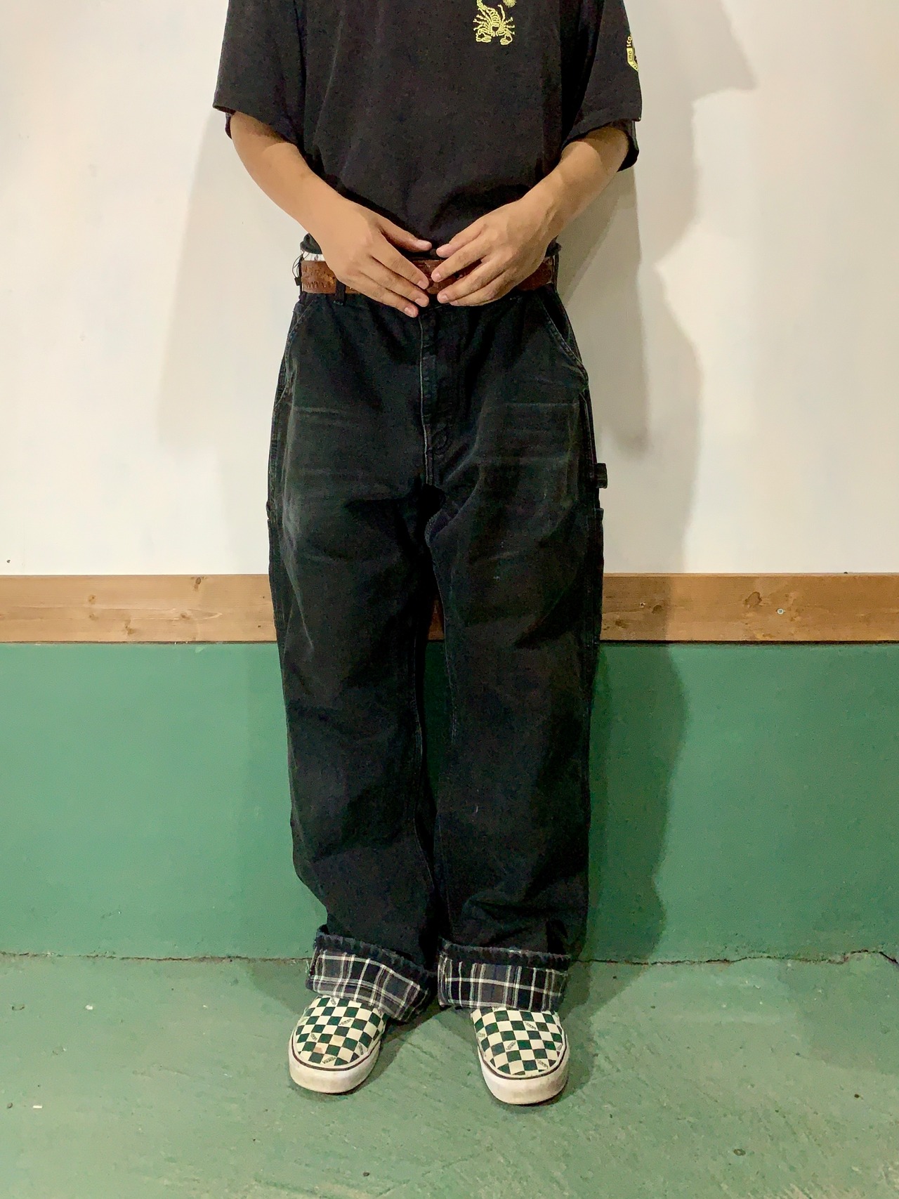 00's~ Carhartt Painter Duck Pants【W34 L30】