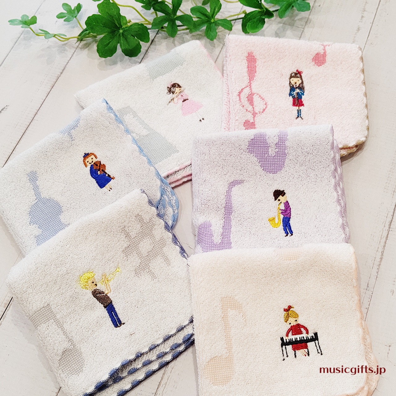 タオルハンカチ　チックトーン　トランペット