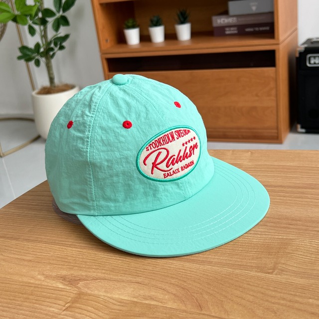 アメリカンレトロオーバルワッペンキャップ 4col   R02936