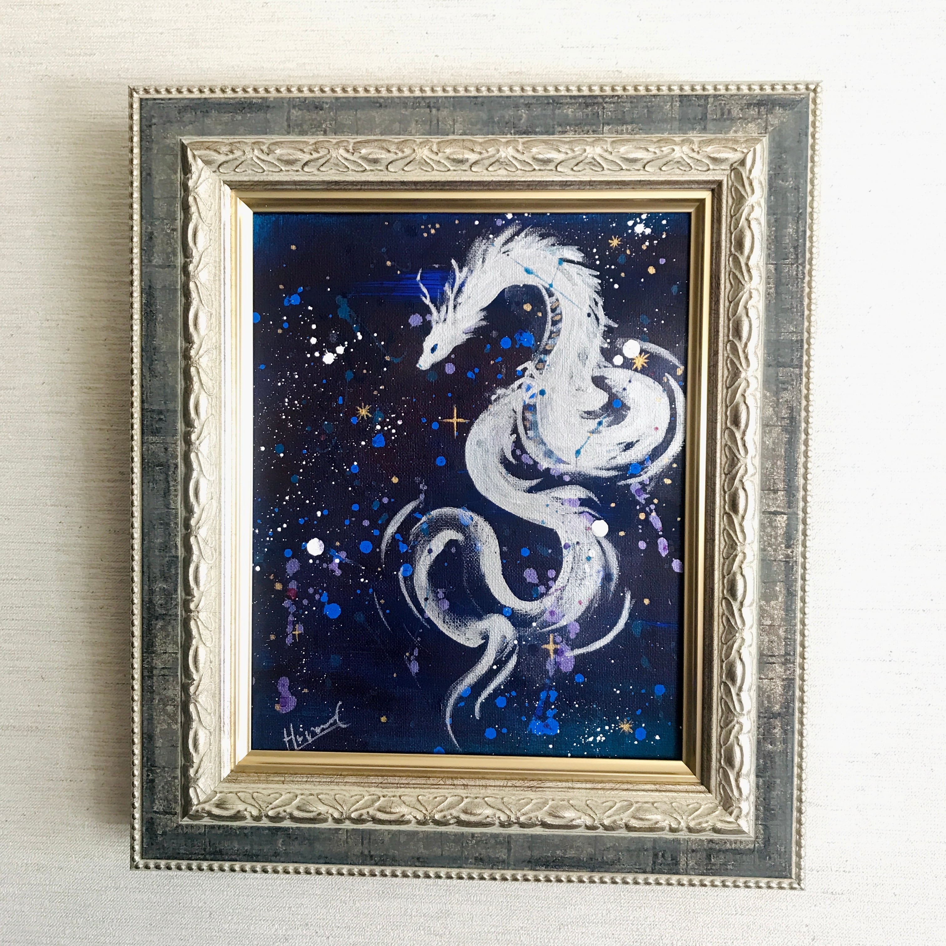 強力風水絵画⭐︎大天使ミカエル奇跡報告多数 まるで生きている高波動