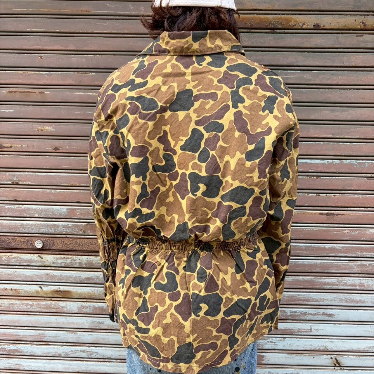 80s USA製 J&L Sports ダックハンターカモ ハンティングジャケット
