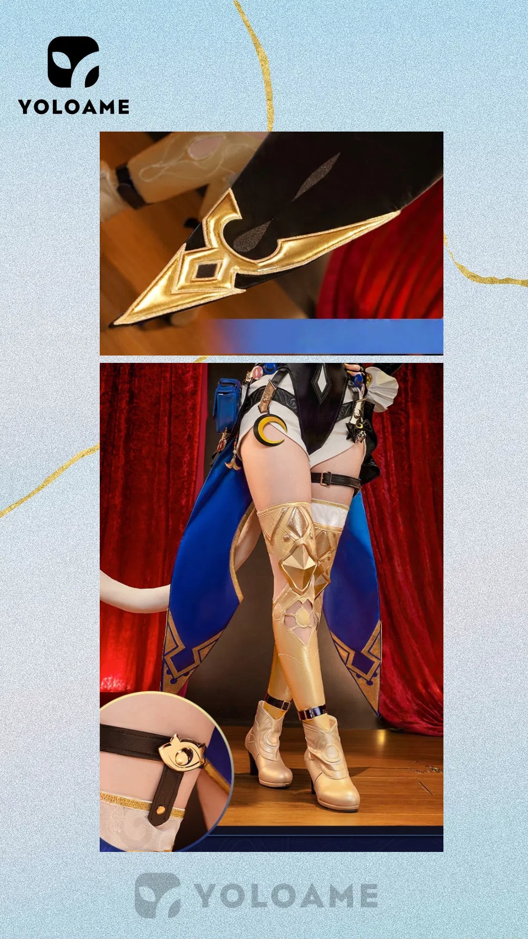 三分妄想 崩壊スターレイル サフェル コスプレ衣装 猫 | YOLOAME公式