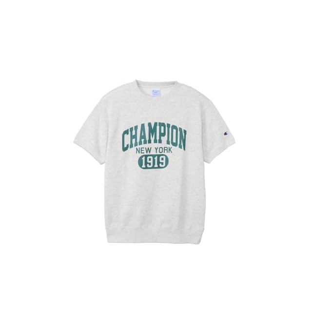 チャンピオン] スウェット 半袖 CottonUSA 裏毛 グラフィック
