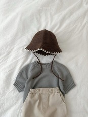 韓国子供服 / minirobe / 26Autumn / エンブレムニット / 秋服 *S~XL*