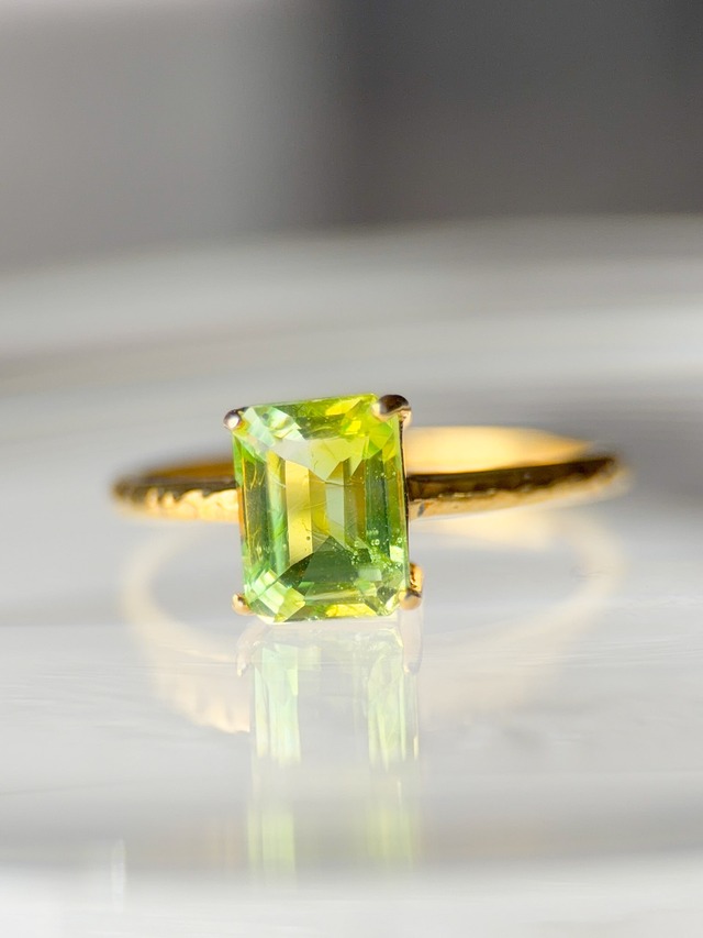 glass jewelry ring　#18【規格外品】