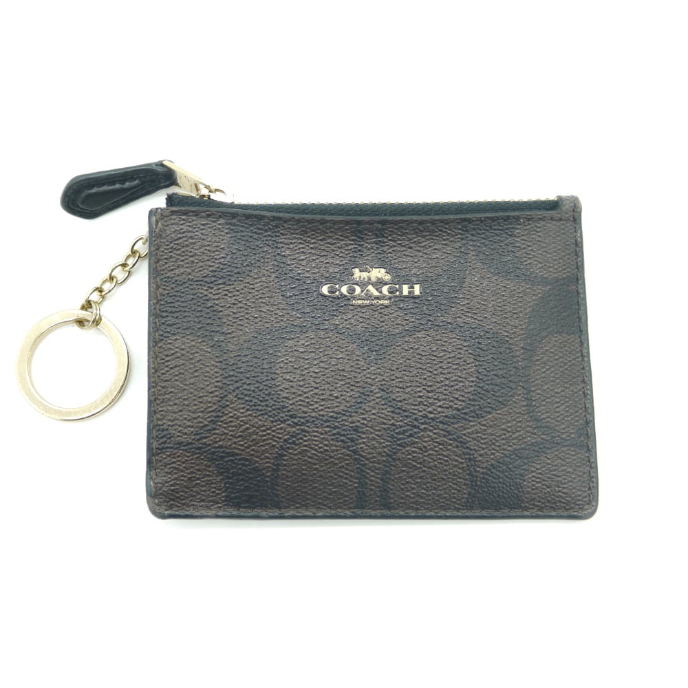 COACH コーチ シグネチャー コインケース 財布 ブラウン F16107 Y01947