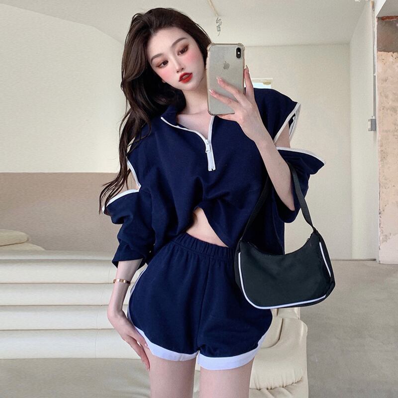 Tシャツ トップス ハイウェストウェストワイドレッグカジュアルパンツ ストリート ワイドパンツ ハンチェンe50887048999