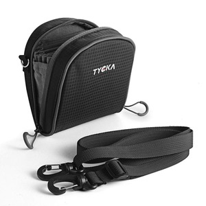 【新着特価】Tycka フィルターポッチ 防水 防塵 フィルターケース 取り外し可能な内側仕切り フィルター収納バッグ ストラップ付き 86mmまでの円型/角型フィルターに適用 TK025