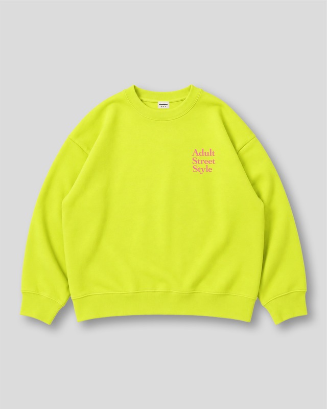 ASS CLASSIC LOGO SWEAT  YELLOW