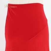 フラメンコ 衣装 ファルダ スカート 赤 無地 薄い 軽い ストレッチ 伸縮 レッスン 練習着 発表会 パーティ ペチコート レッド系 フラメンコスカート ダンス衣装 レディース 発表会用 ステージ衣装 おしゃれ 軽量 衣装用 スカート 伸縮性 練習用 フェスティバル