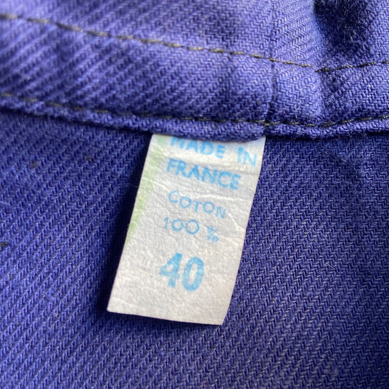 デッドストック 未使用品 60年代 60s フランス製 SANFOR コットン 
