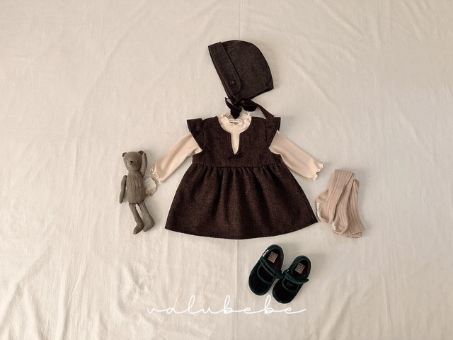 [予約][送料無料]《valubebe》Flared half-neck tee 25 (baby) 69