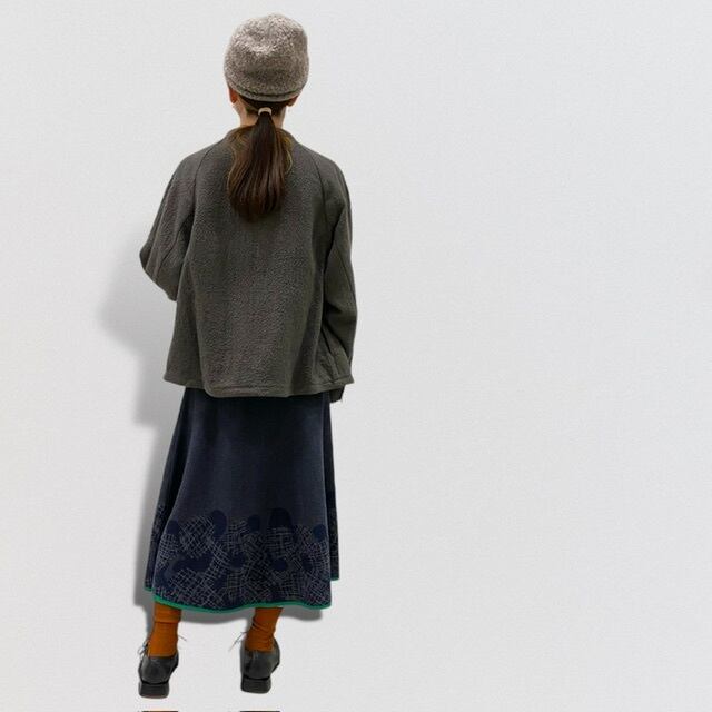 nume wool linen blouson jacket | CoCo Cuore