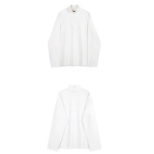 ベーシックモックネックロングTシャツ　MT0080053