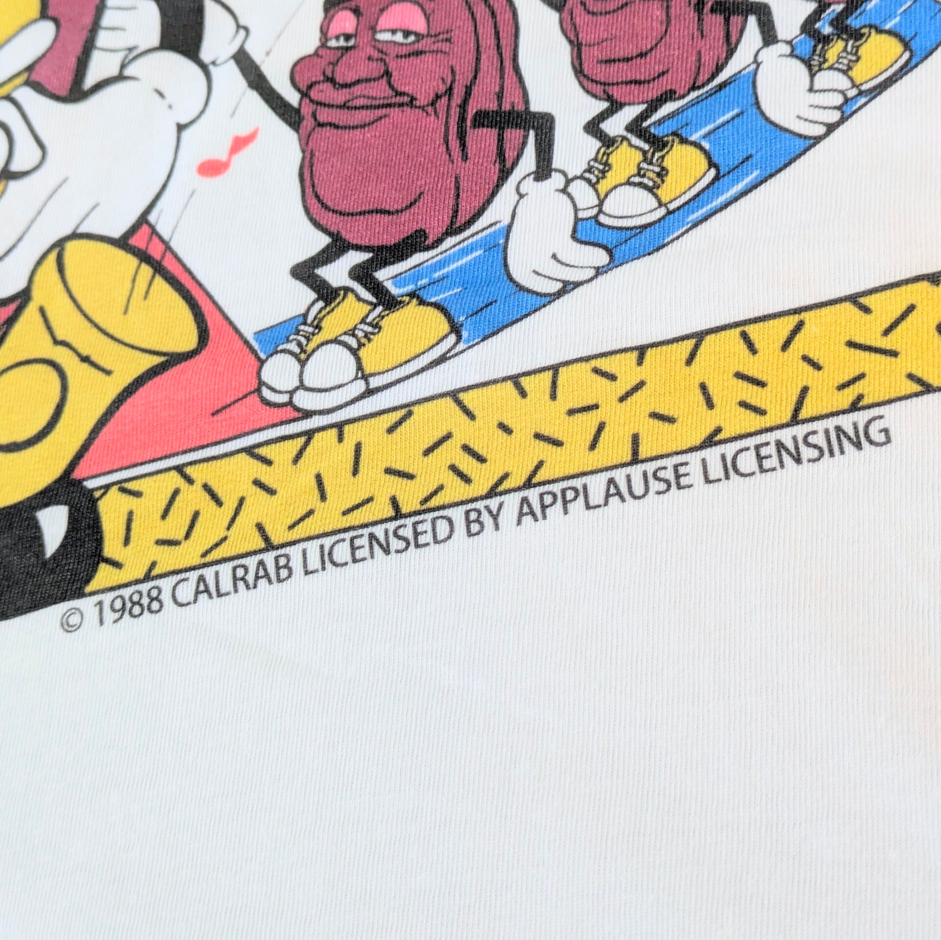 ♧【 California Raisins（ カリフォルニアレーズン ）】『 SAX 』Tシャツ〚アメリカン雑貨 アメトイ〛