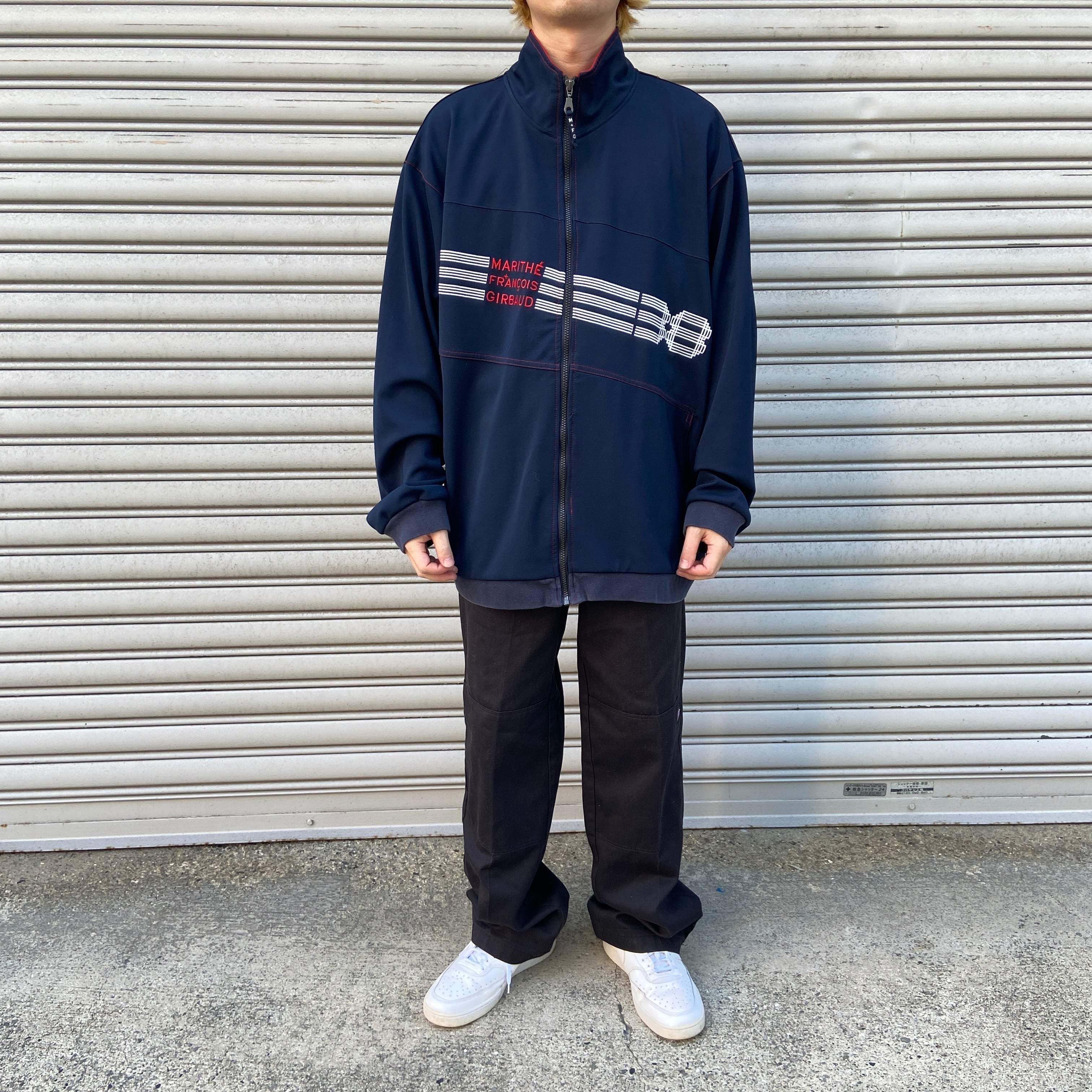 00´s MARITHE FRANCOIS GIRBAUD Track Jacket size S ジルボー