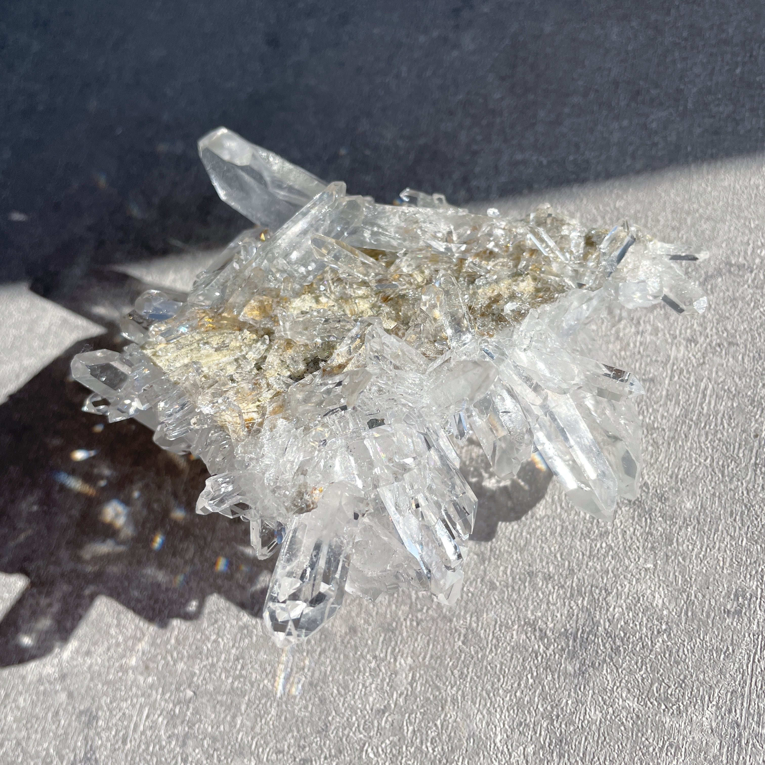 ゼコ産水晶 クリアクォーツクラスター72◇スターブラリークォーツ/ヴィジョンクォーツ/ゼコデソーザ(ゼカデソーザ)産