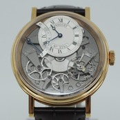 稼働品!BREGUET ブレゲ トラディション オートマティック レトログラード セコンド 7097BR/G1/9WU PG×革 AT シルバー文字盤