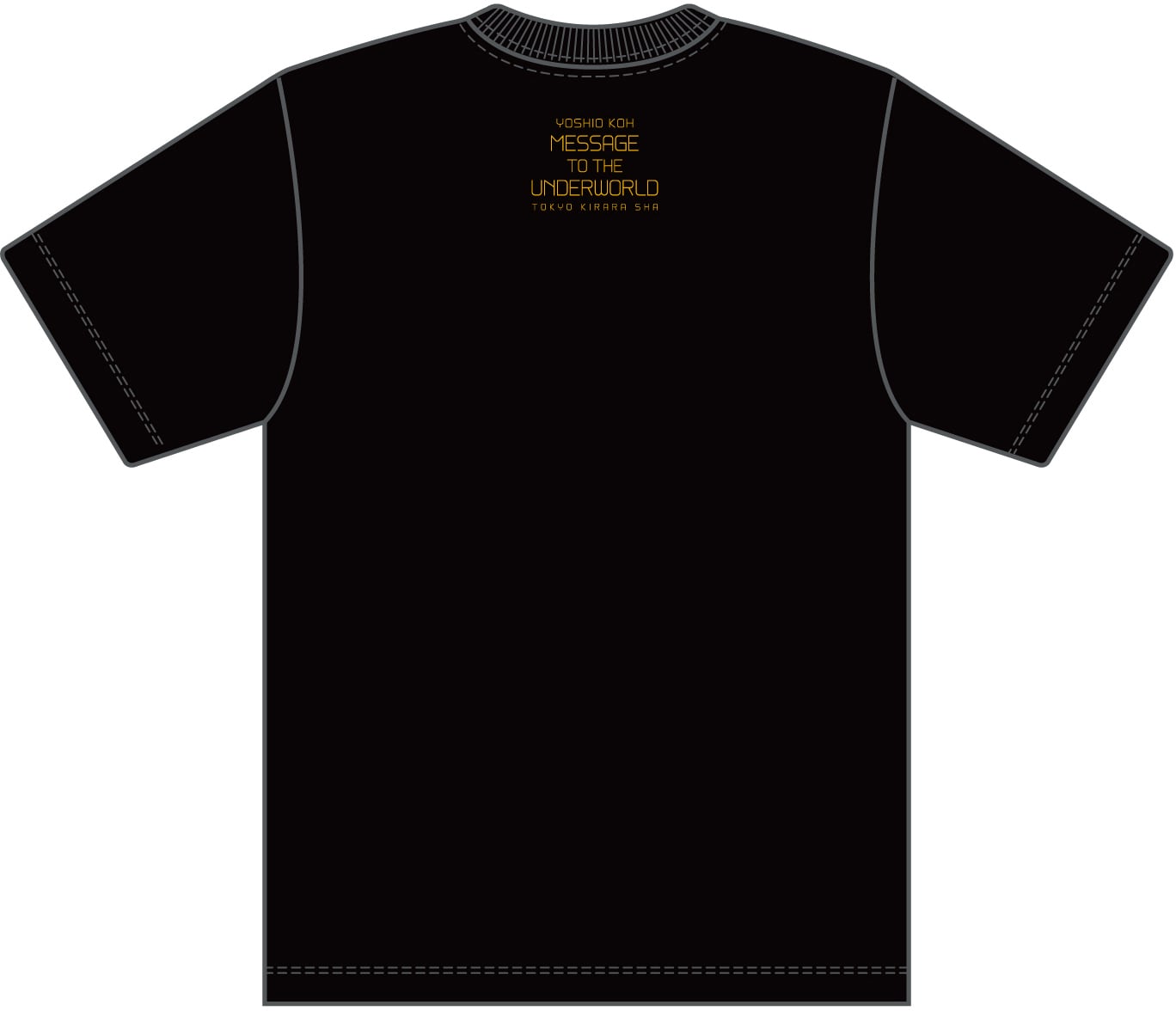 濱口健イラスト 康芳夫 MESSAGE TO THE UNDERWORLD Tシャツ | 東京キララ社