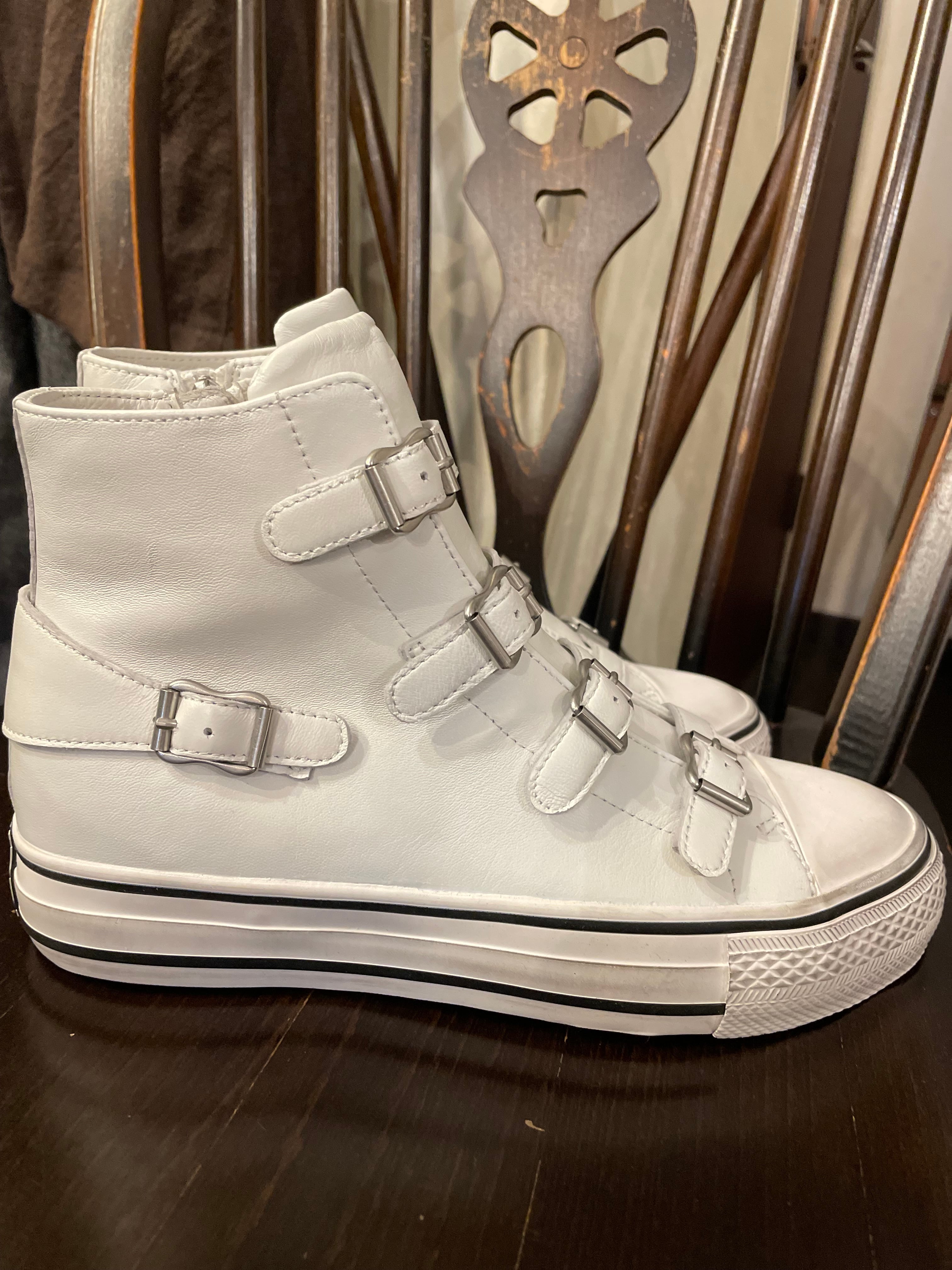 ASH／VIRGIN レザーベルトハイカットスニーカー | MAJOR CHORD