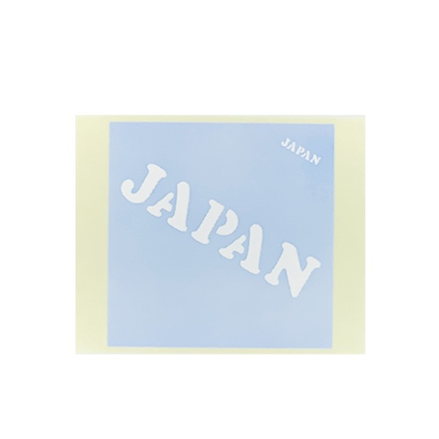 ［テンプレートシール］　　JAPAN　（10枚入）