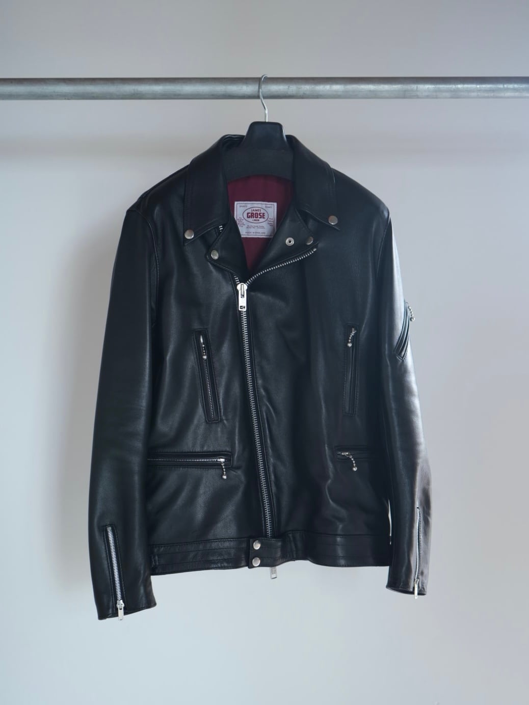 JAMES GROSE ジェームスグロース【 CLUBMAN JACKET 】 | LARGE LAB TOWN