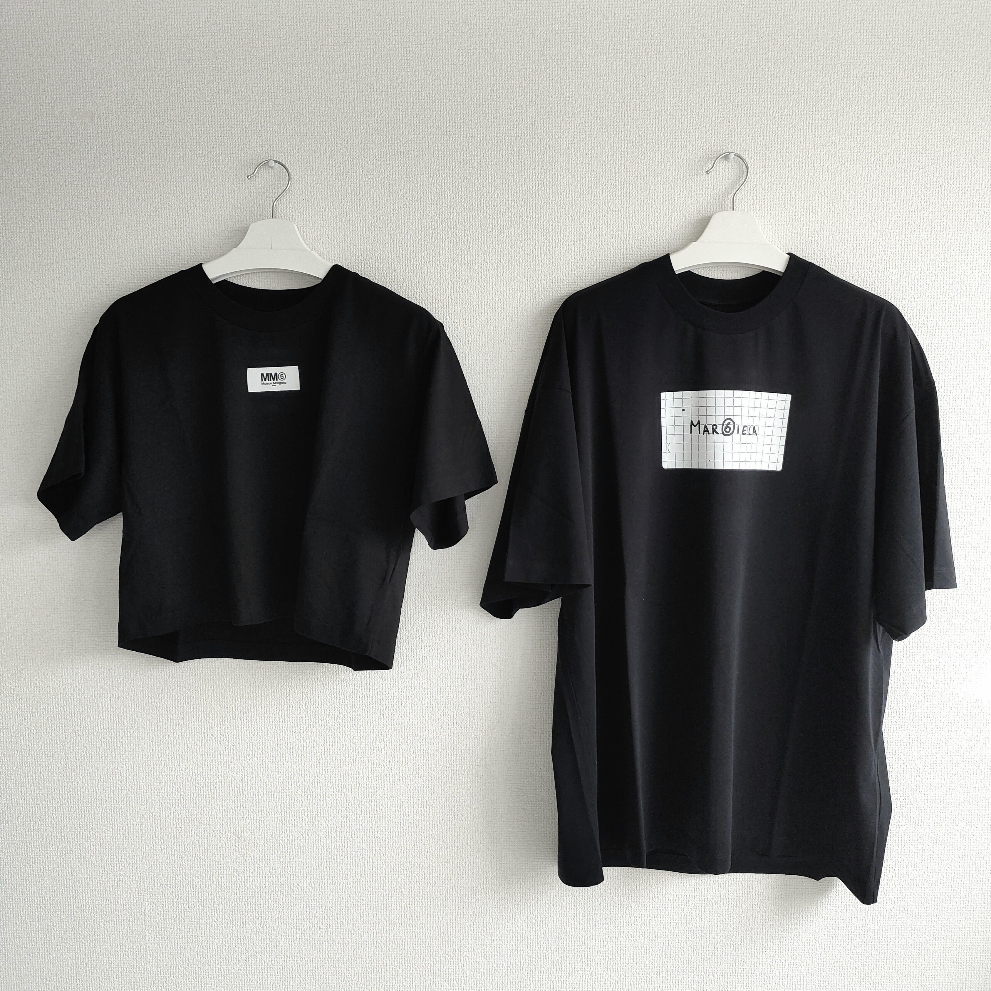 【MM6 Maison Margiela】2022SS QUADERNO T-SHIRT (BLACK