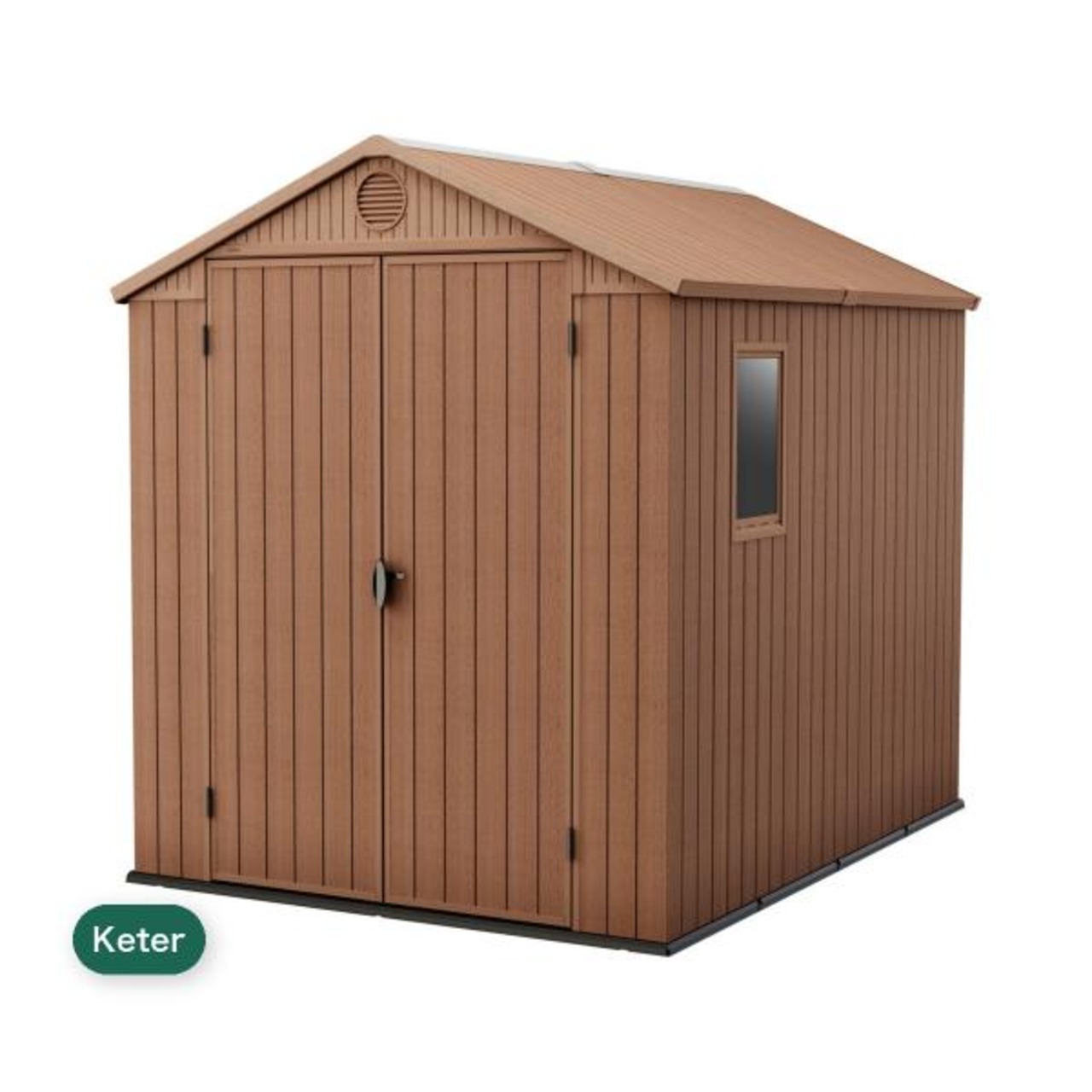 ケター Darwin 6 x 8フィート (1.9 x 2.4m) 屋外物置