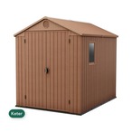 ケター Darwin 6 x 8フィート (1.9 x 2.4m) 屋外物置