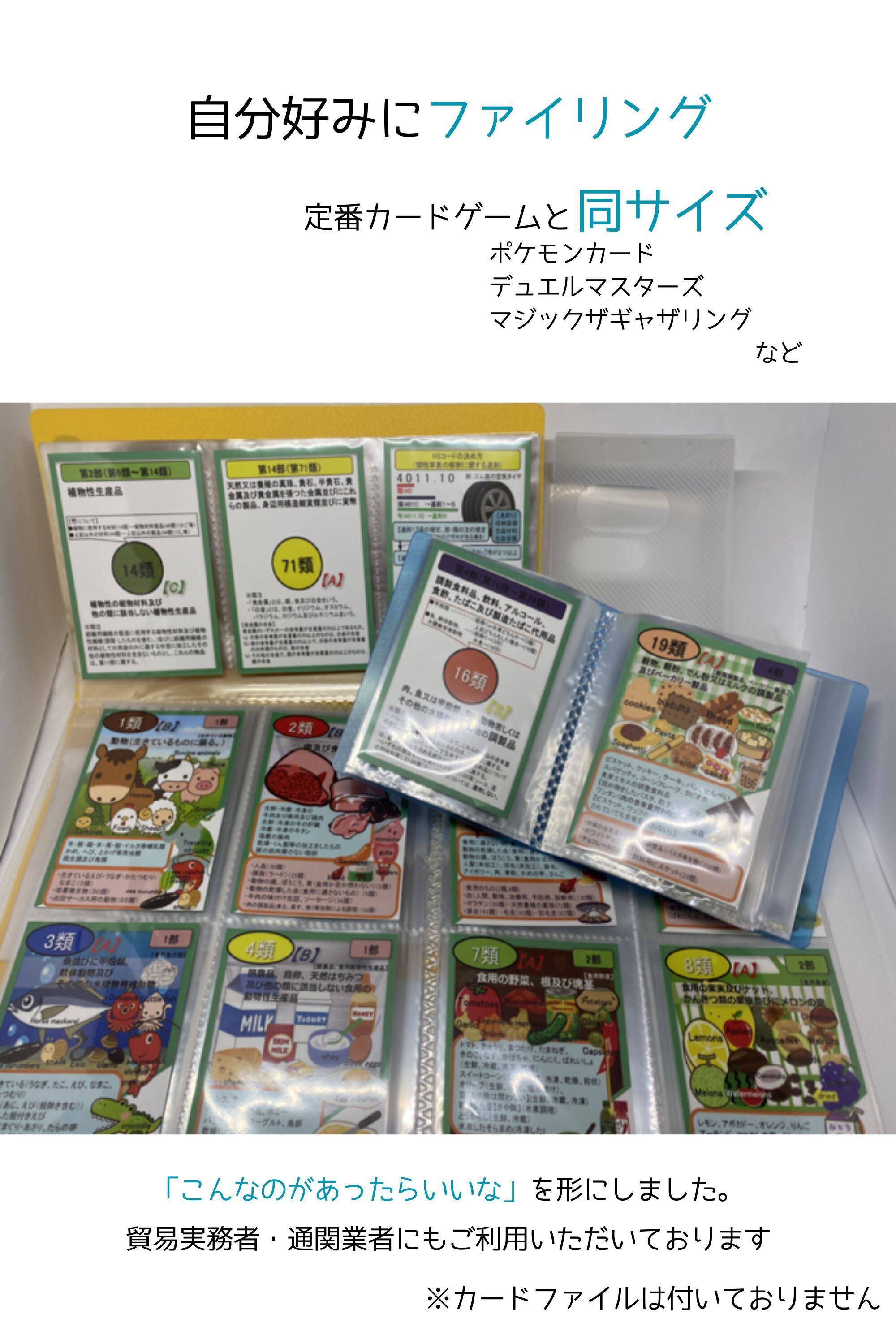 通関士試験2025年度版】統計品目カード(貨物分類が得意になります