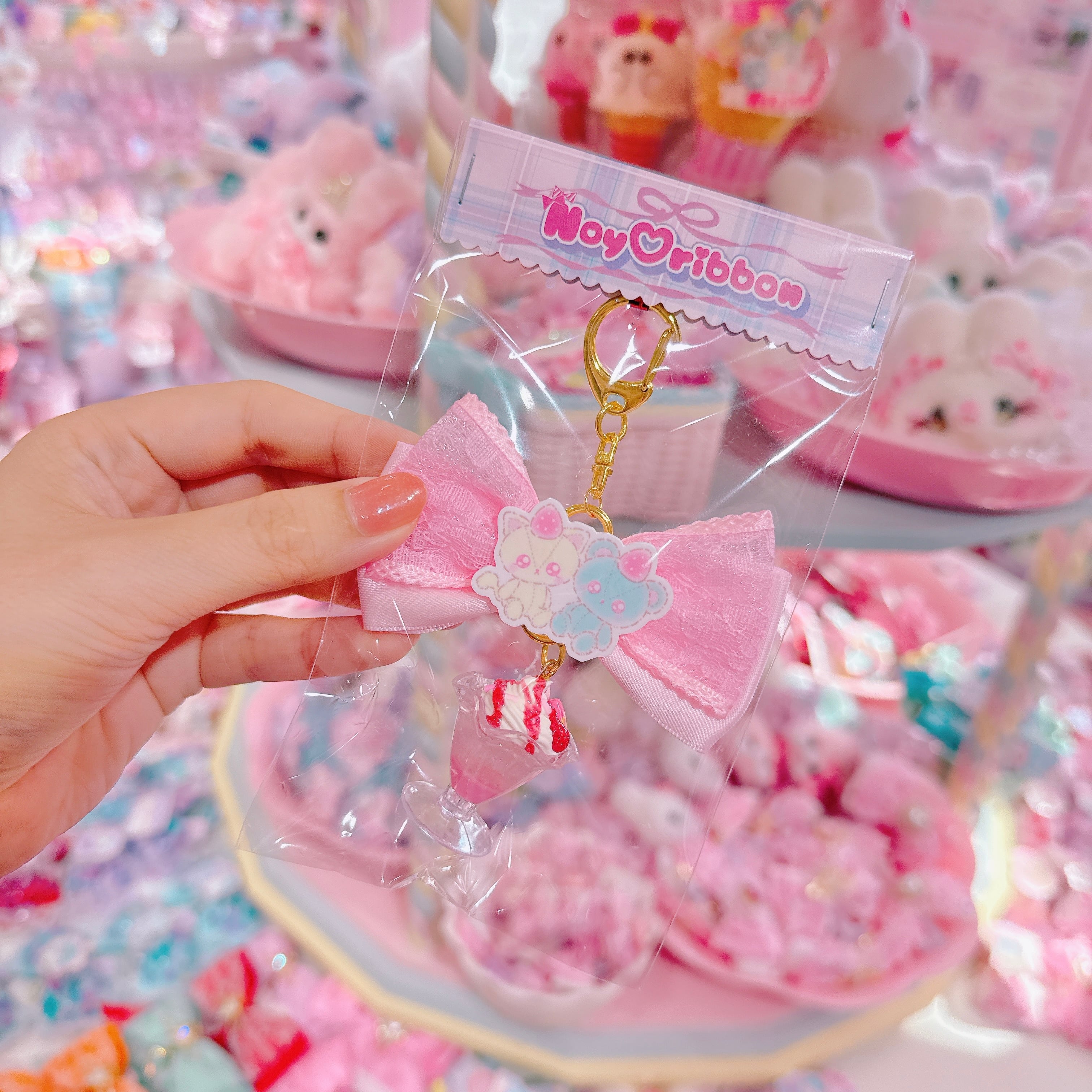 【F7】62-133パフェキーホルダー