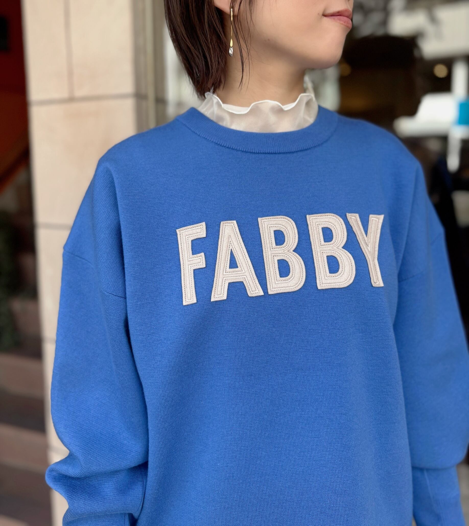 再再入荷！】Dignite collier / フェルトロゴニットプルオーバー | anouk