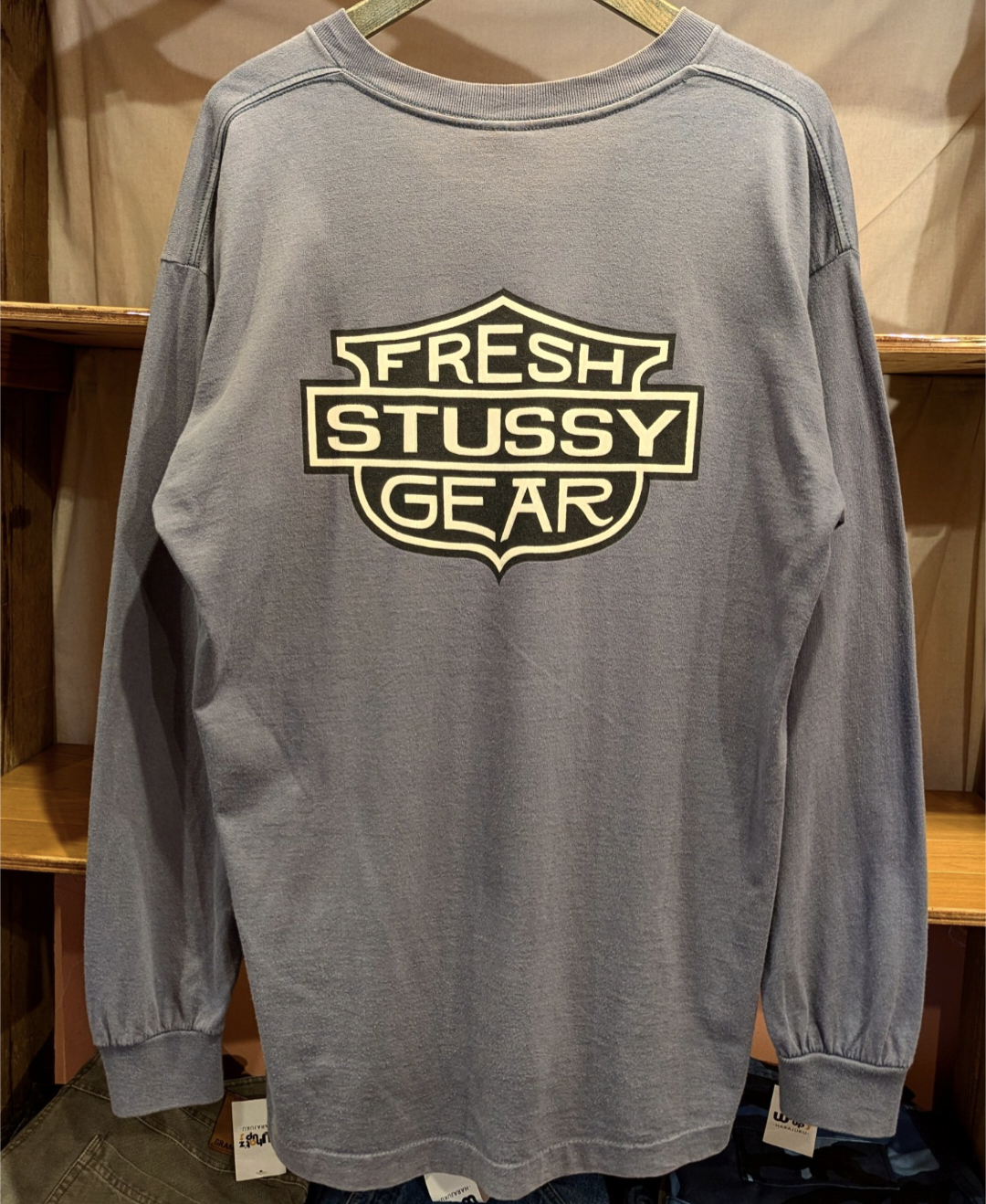 STUSSY OLD レア ドラムバッグ 91年 ハーレー ステューシー